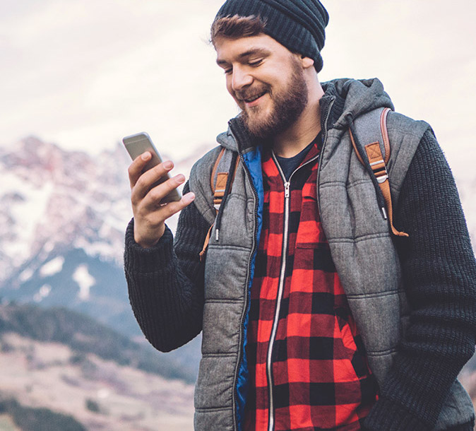 smartphone-hiking